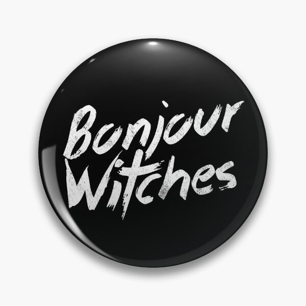 Aperçu de l'œuvre Bonjour les sorcières | Sarcasme d'Halloween créée et vendue par Kittyworks.