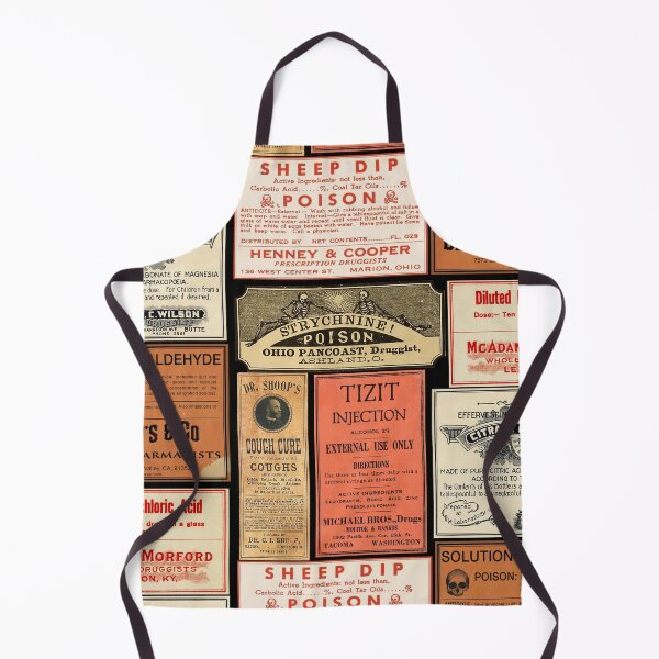 Item preview, Vintage Drug Labels - Poisons of Yore designed and sold by HaggisVitae.