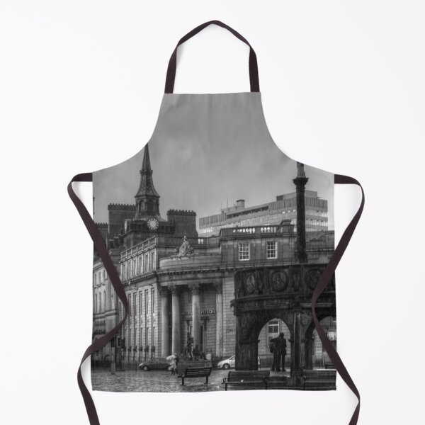 Item preview, The Castlegate in the driving rain - B&W designed and sold by tomg.