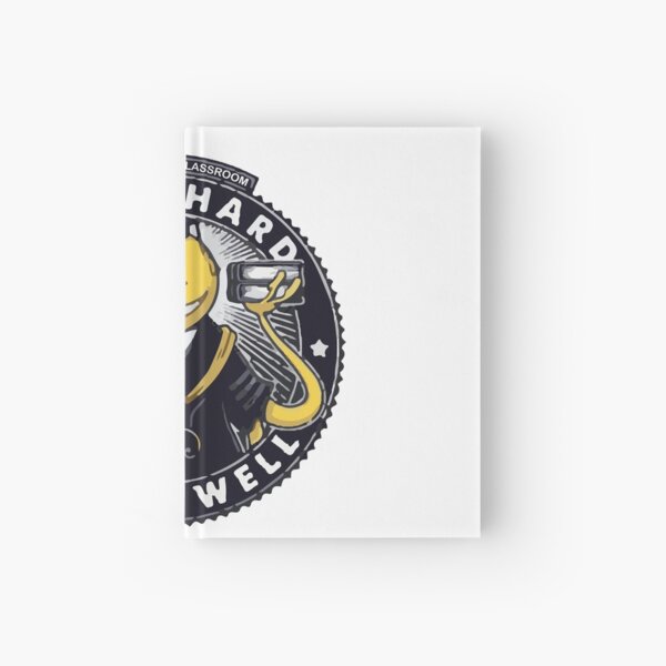 Assassination classroom Koro Sensei Study hard shoot well Hardcover Journal