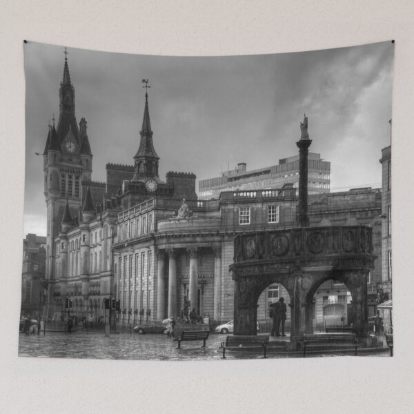 Item preview, The Castlegate in the driving rain - B&W designed and sold by tomg.