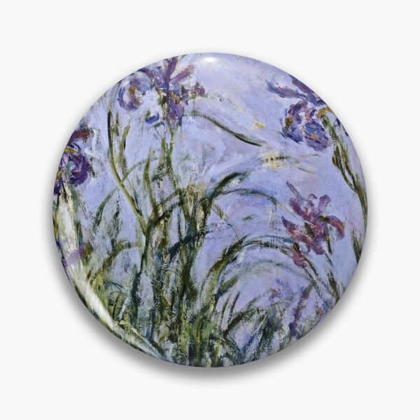 Item preview, Claude Monet - Iris Mauves designed and sold by artcenter.