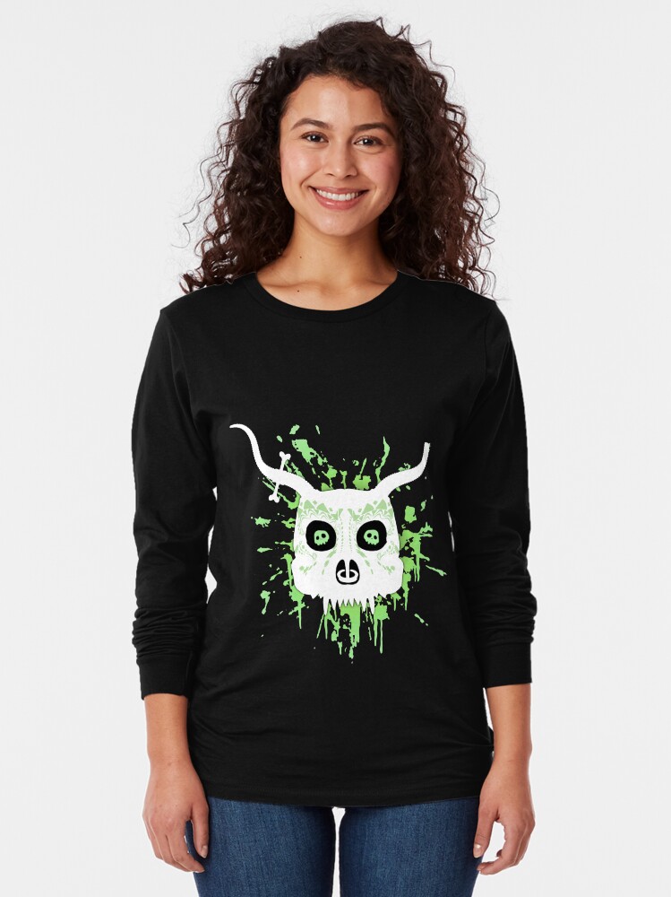 Alternate view of Ankou - series 2 green Long Sleeve T-Shirt