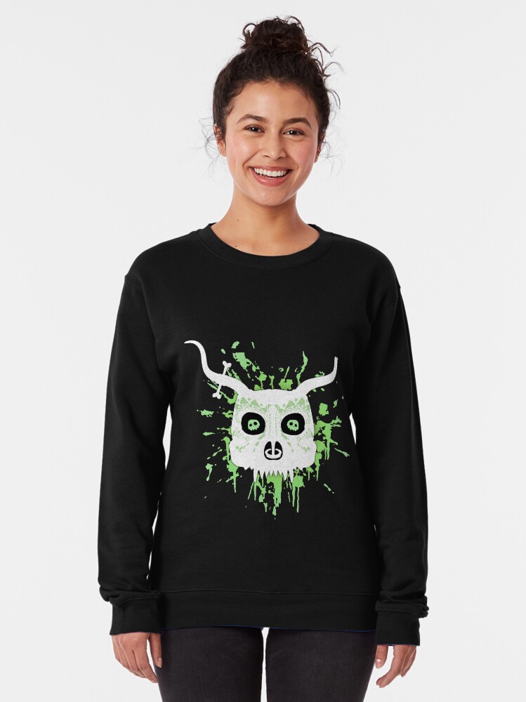 Alternate view of Ankou - series 2 green Pullover Sweatshirt