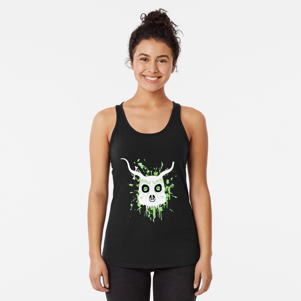Ankou - series 2 green Racerback Tank Top