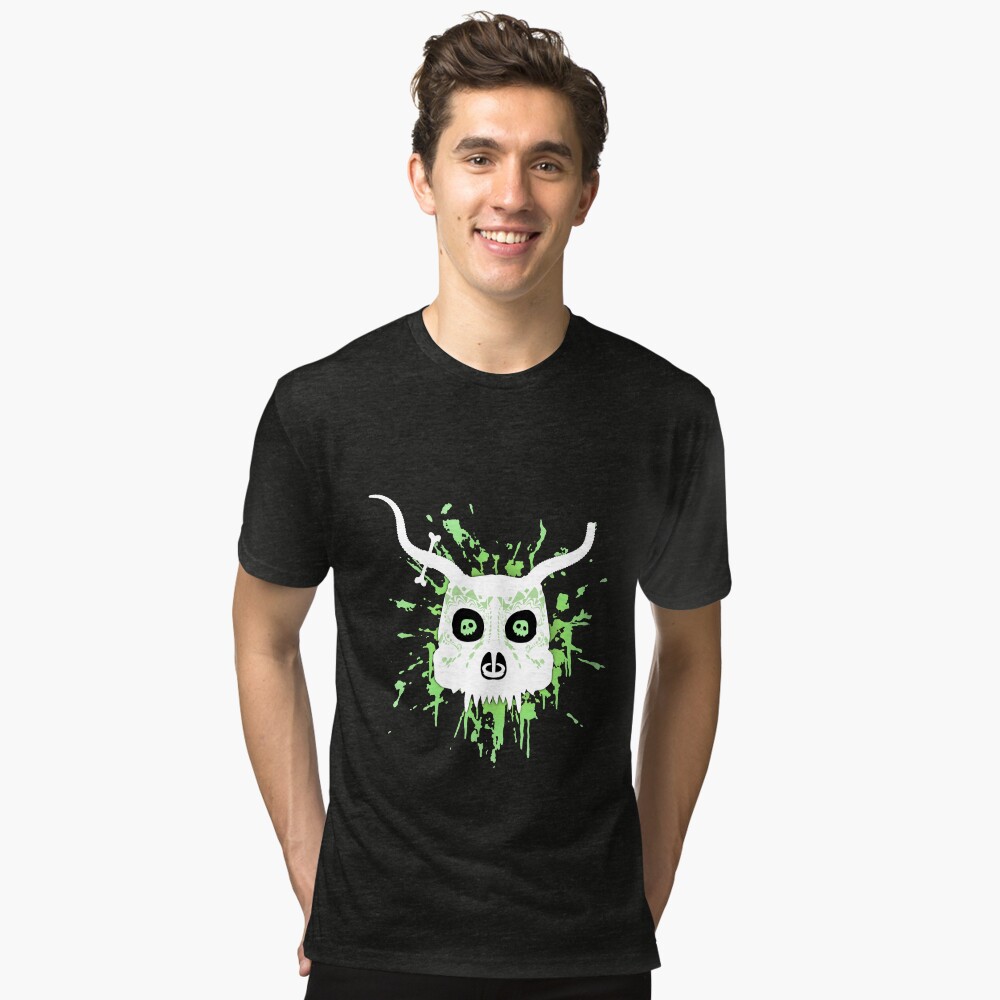 Ankou - series 2 green Tri-blend T-Shirt