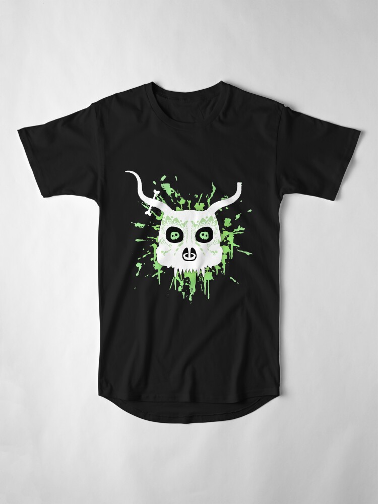 Alternate view of Ankou - series 2 green Long T-Shirt