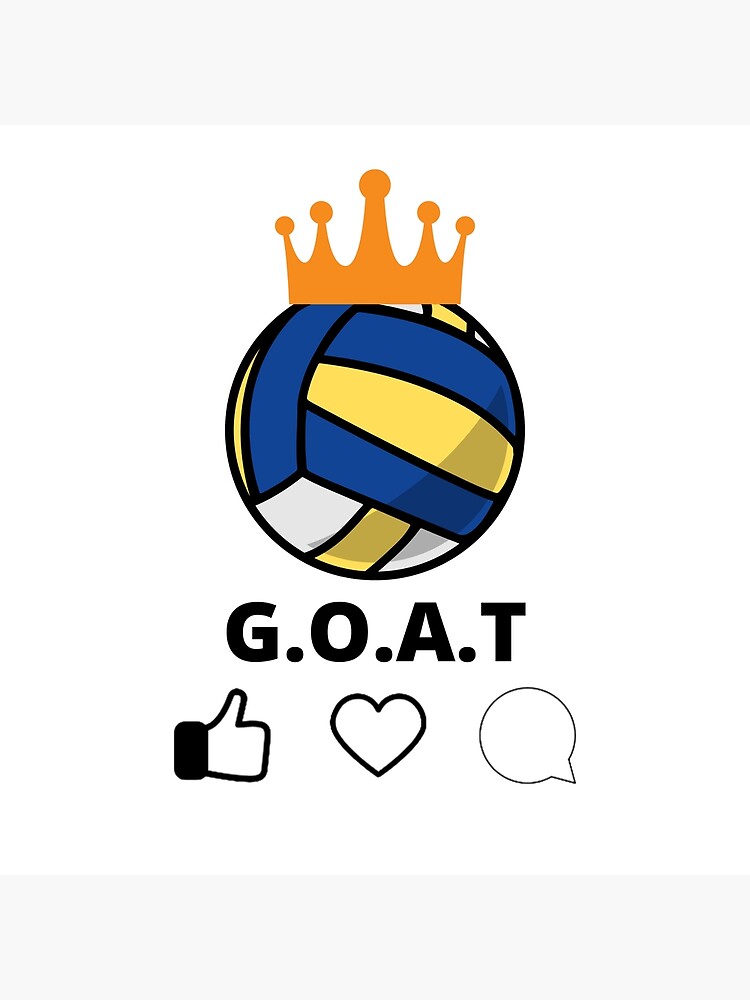 "Volleyball = Goat Digital Design" Poster for Sale by 9359633 Redbubble