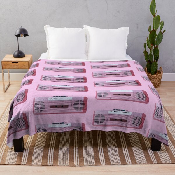 Item preview, pink retro radio designed and sold by Polina-spaghett.