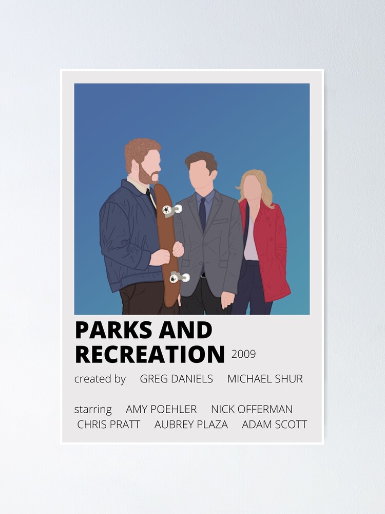"parks and rec minimalist poster" Poster for Sale by bella-correa
