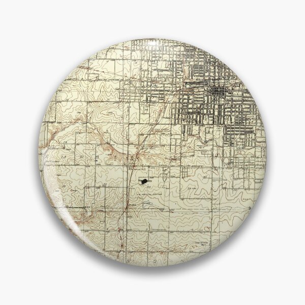 Item preview, Springfield MO vintage map designed and sold by aflanders30.