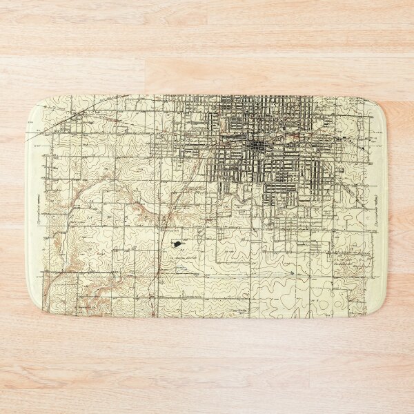 Item preview, Springfield MO vintage map designed and sold by aflanders30.