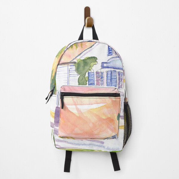 Item preview, Key West Afternoon Street Scene  with Sunset designed and sold by artshop77.