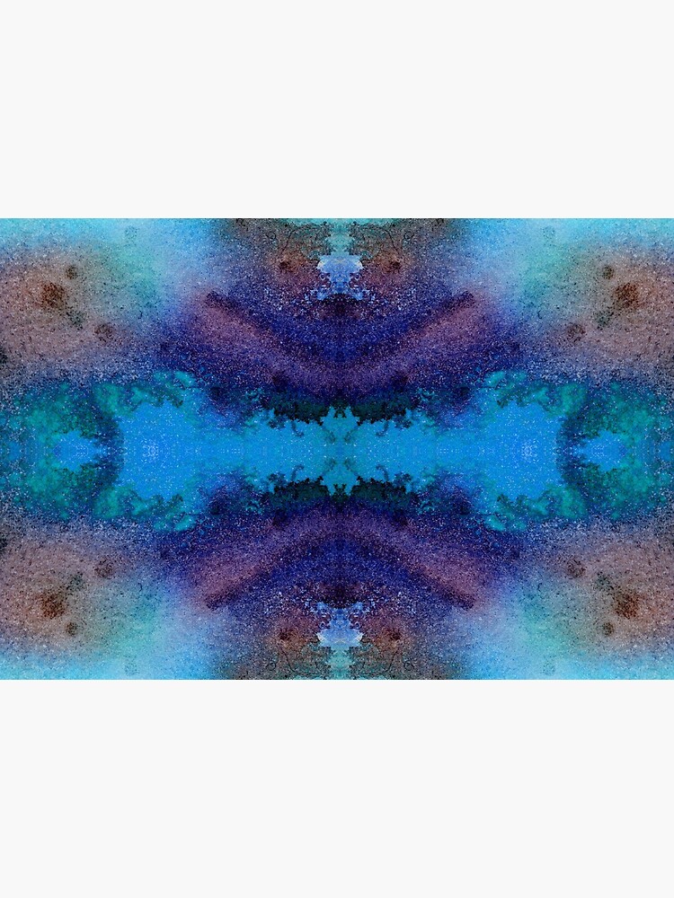 Blue Abstract Bat by jelli-designs