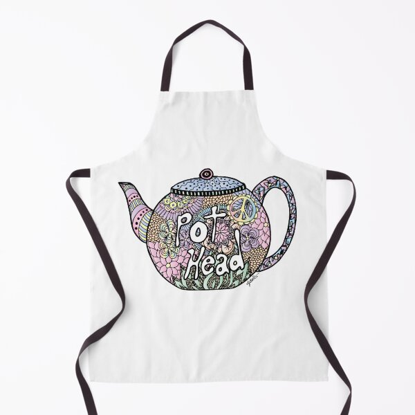 Item preview, Tea Pot Head designed and sold by Julie Erin Designs.