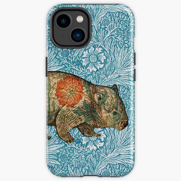 Rossetti's Wombat in Blue Marigold iPhone Tough Case