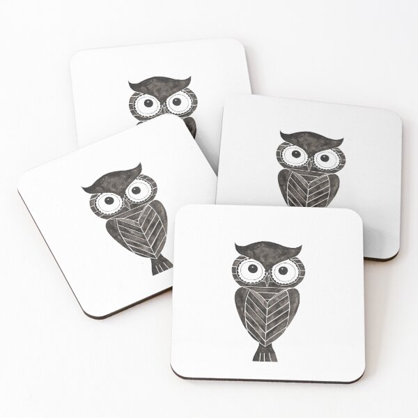 Item preview, Zentangle Owl designed and sold by IrregularDrops.
