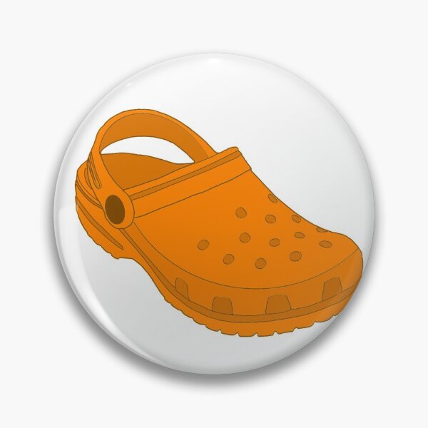 Item preview, Bright Orange Croc Shoes designed and sold by DigitalartbyD.