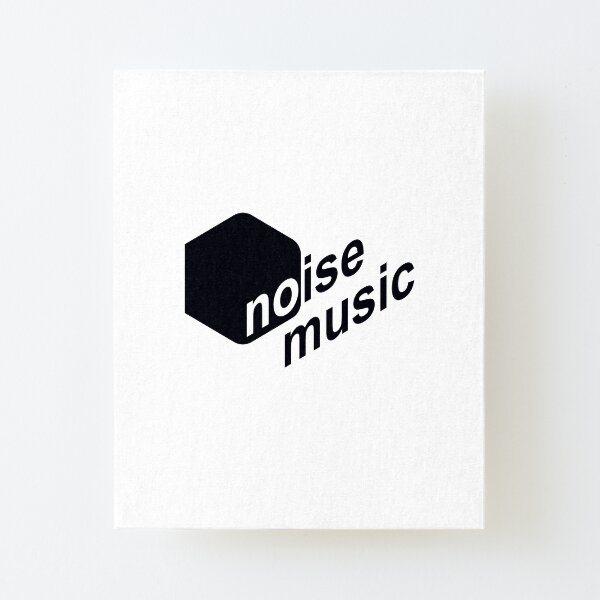 Noise Music - Brazilian label pioneered in Techno #Label001w Canvas Mounted Print