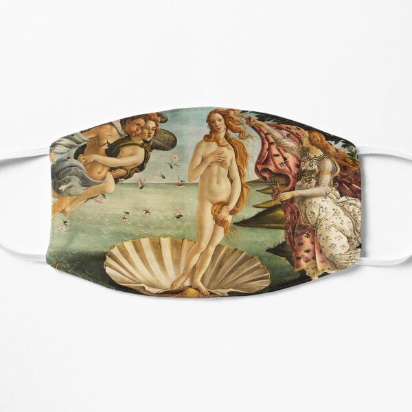 The Birth of Venus by Botticelli Mask