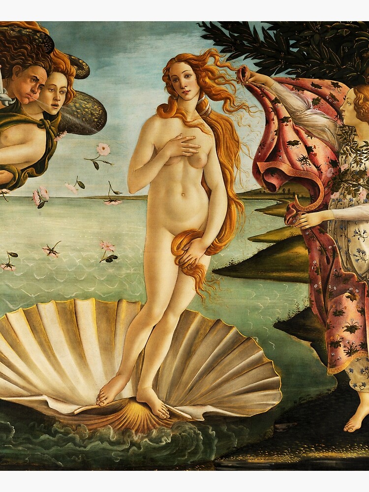 The Birth of Venus by Botticelli by fourretout