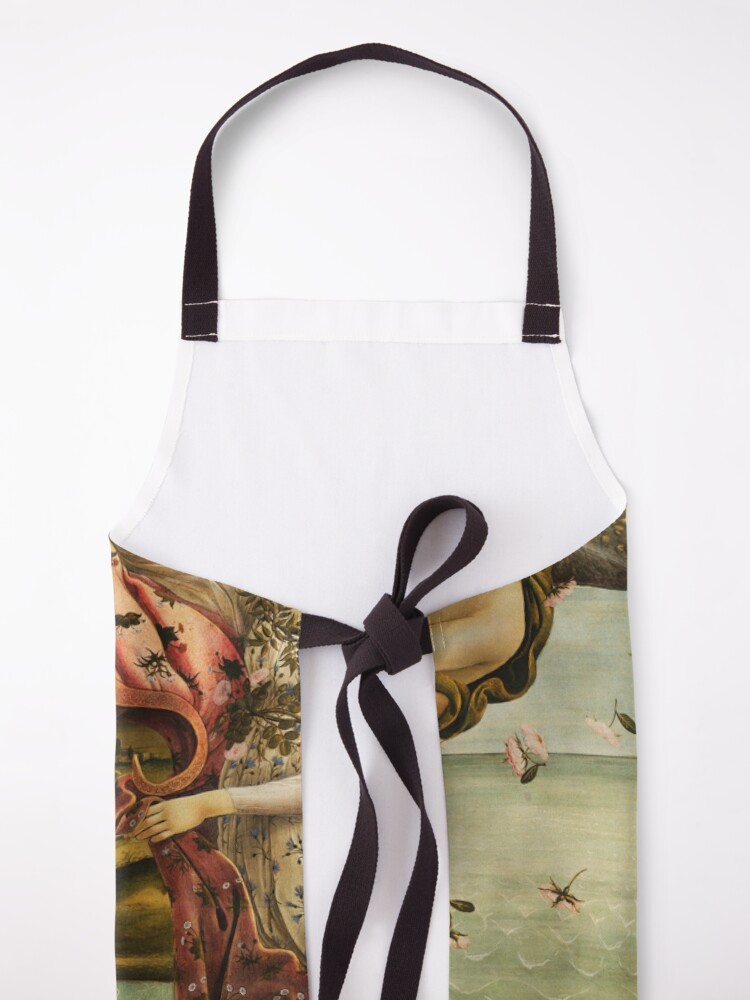 Alternate view of The Birth of Venus by Botticelli Apron