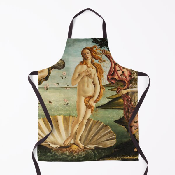 The Birth of Venus by Botticelli Apron