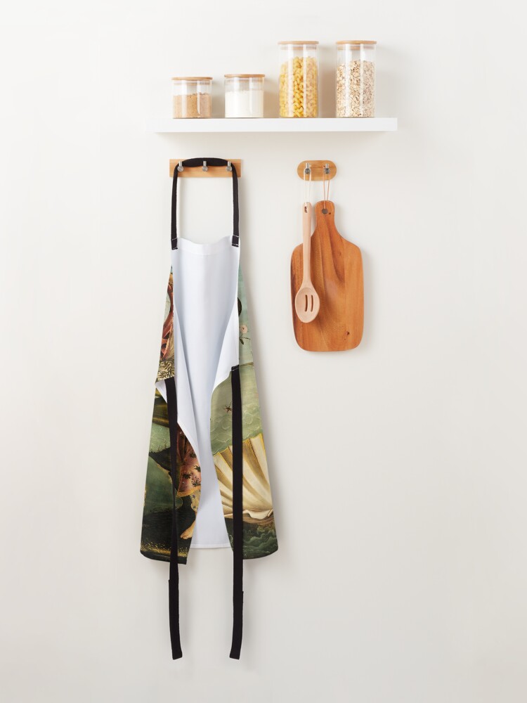 Alternate view of The Birth of Venus by Botticelli Apron