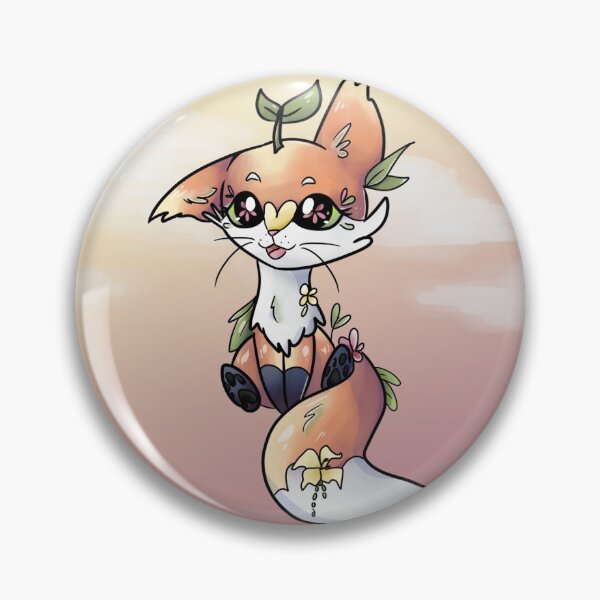 Item preview, Flower fox designed and sold by Jessica K..