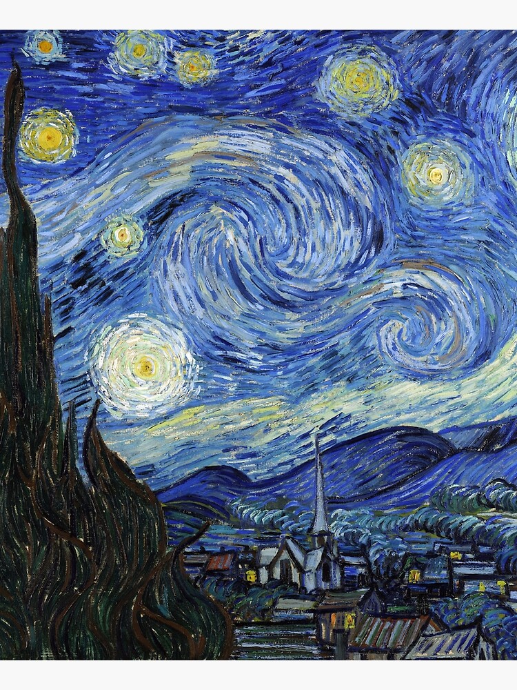 Starry Night, Van Gogh by fourretout