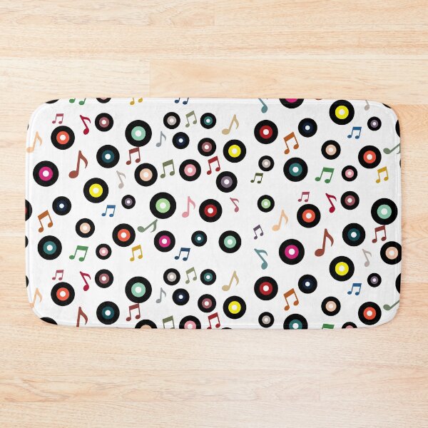 Item preview, 50's Vinyl and Note Pattern designed and sold by SoullesCarbon41.