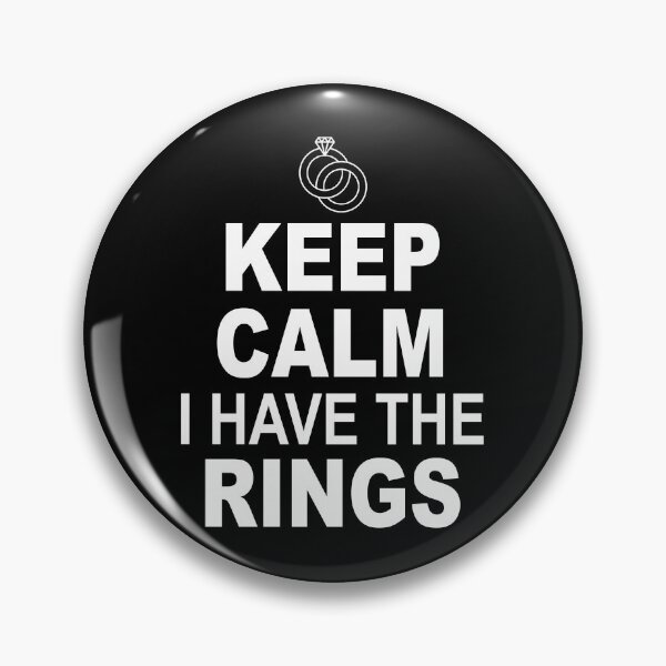 Item preview, Keep Calm I Have The Rings Ring Bearer Wedding Security product designed and sold by nikkidawn74.