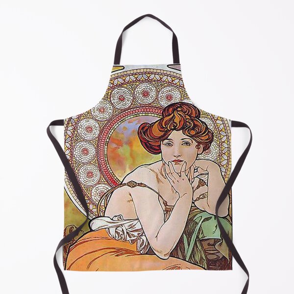 Item preview, Topaz - Alphonse Mucha - 1900 designed and sold by CJET.