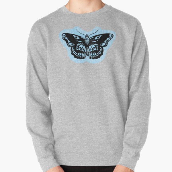 Harry Butterfly Tattoo Sweatshirt Embroidered Butterfly Jumper Kindness Sweatshirt Butterfly Sweater