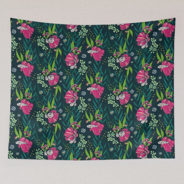 Item preview, Blooming Bettas designed and sold by Jacqueline Hurd.