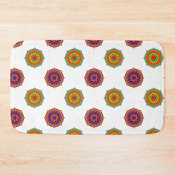 Item preview, Colourful Mandala Pattern designed and sold by dfranc.