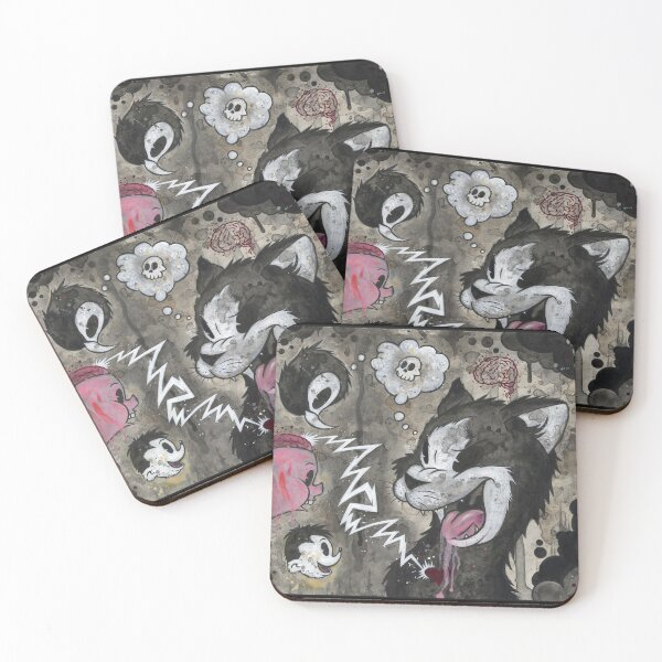 Item preview, Psychedelic Cat Dreams designed and sold by frankforteart.