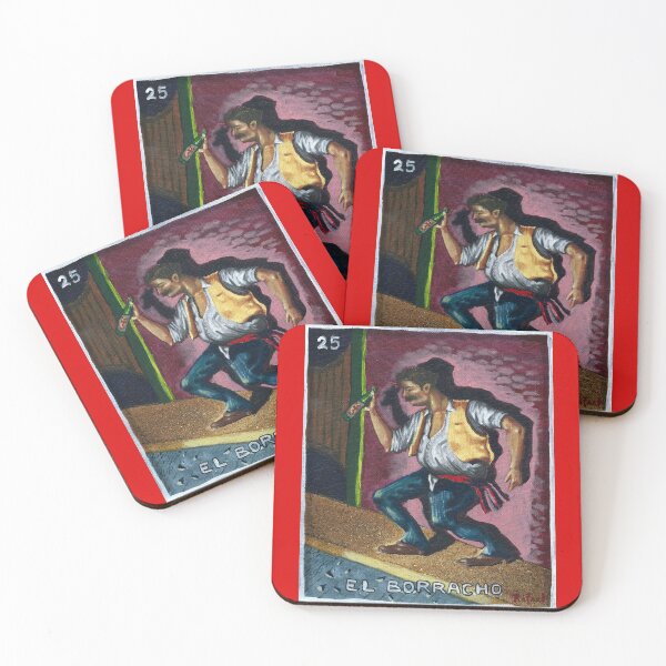 Item preview, El Borracho Loteria designed and sold by RafaelAvina.
