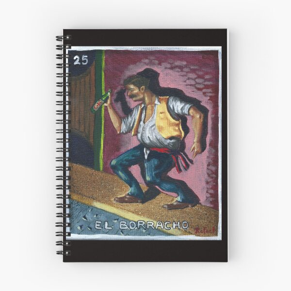 Item preview, El Borracho Loteria designed and sold by RafaelAvina.