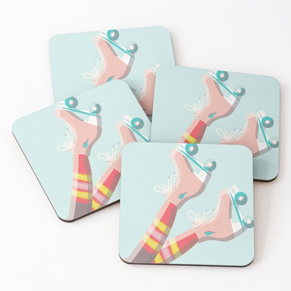 Item preview, roller skates retro vintage fashion designed and sold by Arctic frame studio.
