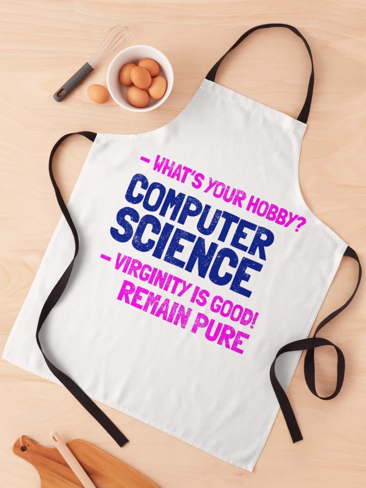 Thumbnail 1 of 6, Apron, Computer Science Nerd Geek Gift Math Coding Nerdy designed and sold by eidrood.