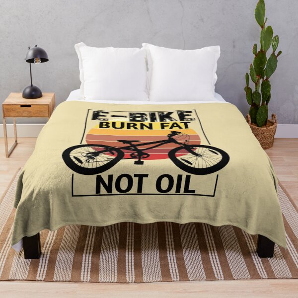 Item preview, E-bike burn fat not oil designed and sold by TopDesignArt.