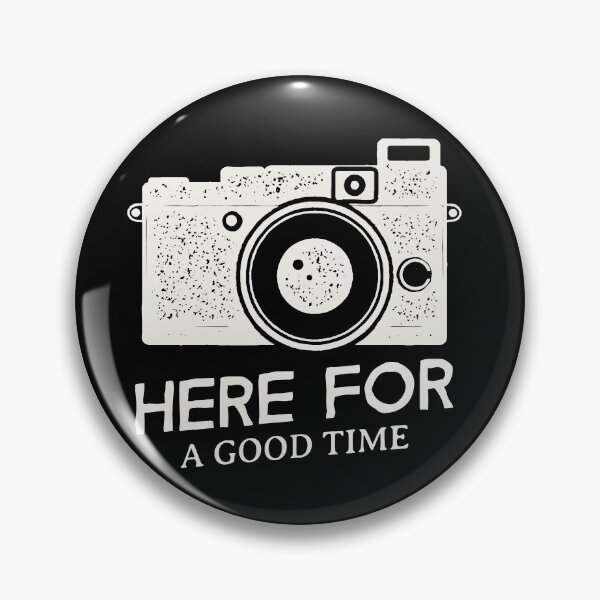 Item preview, Vintage Camera / Here For a Good Time designed and sold by RedBoyShop.