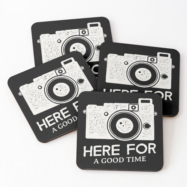 Item preview, Vintage Camera / Here For a Good Time designed and sold by RedBoyShop.