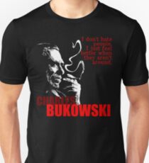 Poet & Author Charles Bukowski Tee Unisex T-Shirt