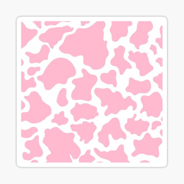 Item preview, pink cow print mask designed and sold by Isabellawysz.