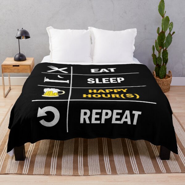 Item preview, Eat, Sleep, Happy Hour, Repeat Beer designed and sold by ml-77pro.
