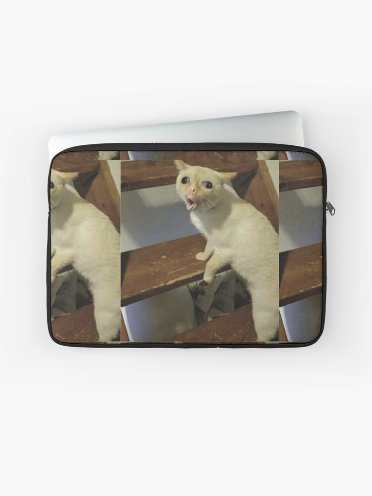 Scared cat meme Mask for Sale by Mariascientist