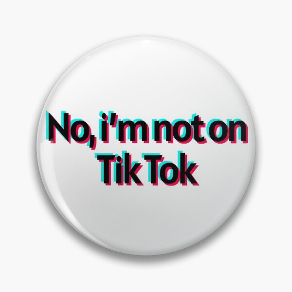 Item preview, Not On Tik Tok designed and sold by Tafkaf.