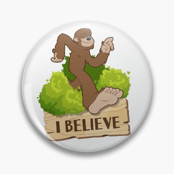 Item preview, Gracioso Bigfoot Sasquatch Believe designed and sold by Maria Garcia.